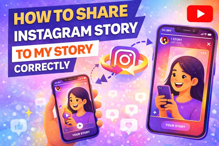 How to Share Instagram Story to My Story Correctly