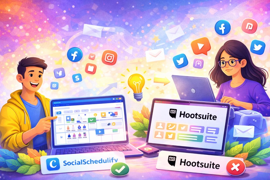 SocialSchedulify vs Hootsuite Comparison